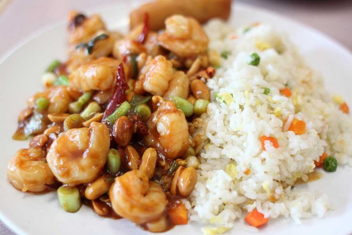 Peanut shrimp