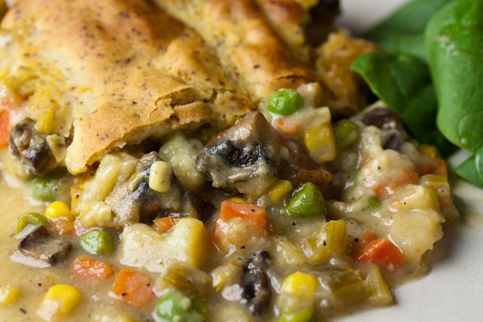 Healthy Vegetarian Pot Pie